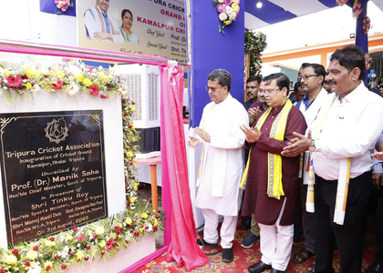 Tripura’s international cricket stadium to be ready by December: CM Manik Saha | Tripura’s international cricket stadium to be ready by December: CM Manik Saha