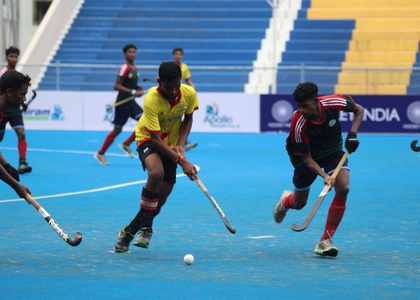 Sub-jr men's hockey nationals: M.P., Chandigarh, Jharkhand win as league stage ends | Sub-jr men's hockey nationals: M.P., Chandigarh, Jharkhand win as league stage ends