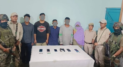 Ten militants of banned outfits arrested in three Manipur districts | Ten militants of banned outfits arrested in three Manipur districts