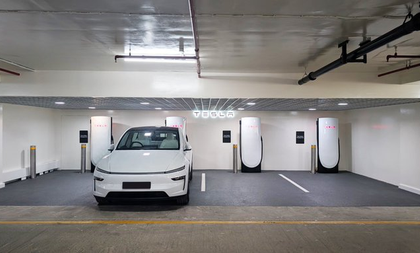 EV giant Tesla launches its first charging station in Mumbai | EV giant Tesla launches its first charging station in Mumbai