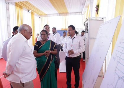 Guj CM Bhupendra Patel reviews progress of Rs 3,920 crore bulk drug park in Jambusar | Guj CM Bhupendra Patel reviews progress of Rs 3,920 crore bulk drug park in Jambusar