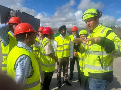 Minister Sirsa visits Norway e-waste facility to plan eco park in Delhi | Minister Sirsa visits Norway e-waste facility to plan eco park in Delhi