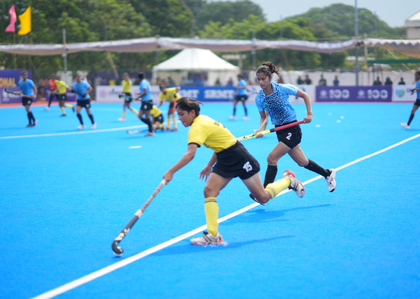 Jr Women National Hockey C'ship: Gujarat, Mizoram, Dadra & Nagar Haveli win on Day 4 | Jr Women National Hockey C'ship: Gujarat, Mizoram, Dadra & Nagar Haveli win on Day 4