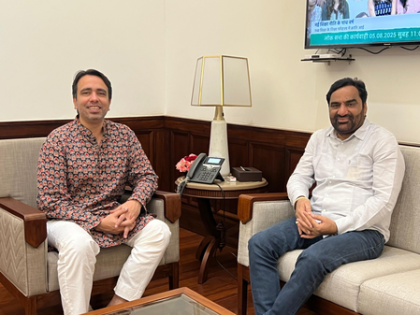 Nagaur MP Hanuman Beniwal meets Union Minister Jayant Chaudhary on key education issues | Nagaur MP Hanuman Beniwal meets Union Minister Jayant Chaudhary on key education issues