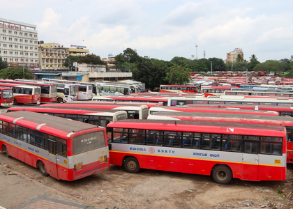 Indefinite bus strike called off as Karnataka HC warns RTC union of arrest, contempt action | Indefinite bus strike called off as Karnataka HC warns RTC union of arrest, contempt action Indefinite bus strike called off as Karnataka HC warns RTC union of arrest, contempt action | Indefinite bus strike called off as Karnataka HC warns RTC union of arrest, contempt action