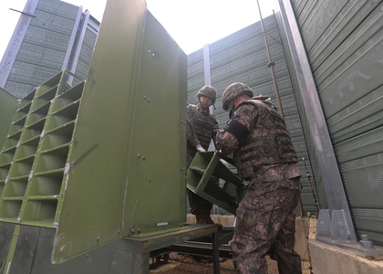 South Korea's military says no signs of North Korea removing border loudspeakers | South Korea's military says no signs of North Korea removing border loudspeakers South Korea's military says no signs of North Korea removing border loudspeakers | South Korea's military says no signs of North Korea removing border loudspeakers