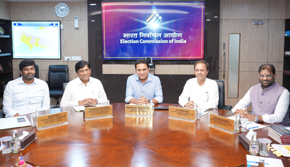 ‘Withdraw SIR, bring back ballot papers’: BRS urges ECI | ‘Withdraw SIR, bring back ballot papers’: BRS urges ECI ‘Withdraw SIR, bring back ballot papers’: BRS urges ECI | ‘Withdraw SIR, bring back ballot papers’: BRS urges ECI
