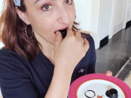 Soha steps into the kitchen for second time in 2025 to make homemade chocolates | Soha steps into the kitchen for second time in 2025 to make homemade chocolates
