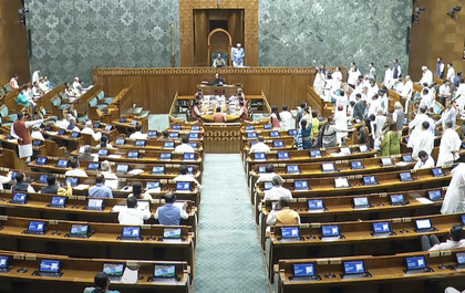 Lok Sabha adjourned till 2 pm amid Oppn protests | Lok Sabha adjourned till 2 pm amid Oppn protests Lok Sabha adjourned till 2 pm amid Oppn protests | Lok Sabha adjourned till 2 pm amid Oppn protests