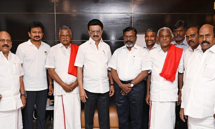 VCK, Left leaders urge Stalin to bring special law against caste killings | VCK, Left leaders urge Stalin to bring special law against caste killings