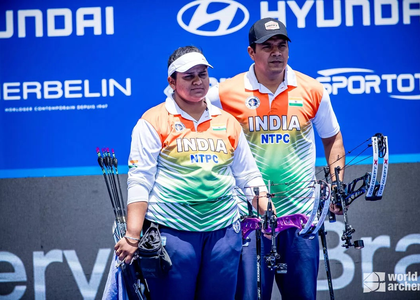 India's mixed team tops compound qualification at 2025 World Games | India's mixed team tops compound qualification at 2025 World Games