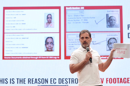 Made in Myanmar: BJP targets Rahul Gandhi, Congress over 'vote-theft' PDFs | Made in Myanmar: BJP targets Rahul Gandhi, Congress over 'vote-theft' PDFs
