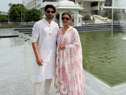 Gurmeet Choudhary and Debina experience spiritual tranquillity in Mathura, blessed to meet Premanand Maharaj | Gurmeet Choudhary and Debina experience spiritual tranquillity in Mathura, blessed to meet Premanand Maharaj