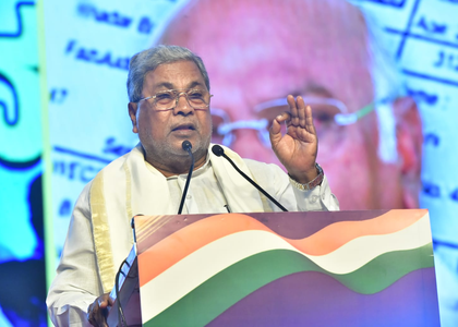K'taka people will support Rahul Gandhi to 'protect' democracy, Constitution: Siddaramaiah | K'taka people will support Rahul Gandhi to 'protect' democracy, Constitution: Siddaramaiah