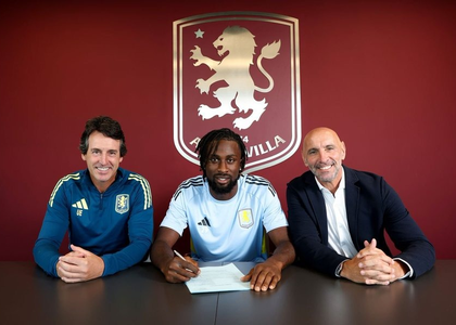 Aston Villa sign striker Evann Guessand from Nice | Aston Villa sign striker Evann Guessand from Nice