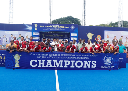 Sub-jr Men's Hockey Nationals: Punjab crowned champions with 4-3 win over Jharkhand | Sub-jr Men's Hockey Nationals: Punjab crowned champions with 4-3 win over Jharkhand