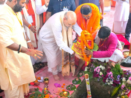 NDA leaders hail Amit Shah’s participation in Mata Janaki Temple ceremony as ‘historic’ | NDA leaders hail Amit Shah’s participation in Mata Janaki Temple ceremony as ‘historic’