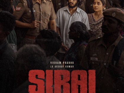 Lokesh Kanakaraj releases intense first look of Vikram Prabhu, L K Akshay Kumar's 'Sirai' | Lokesh Kanakaraj releases intense first look of Vikram Prabhu, L K Akshay Kumar's 'Sirai'