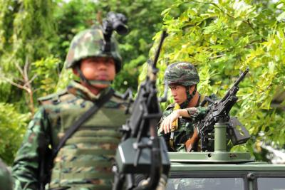 Three Thai soldiers injured by landmine along border with Cambodia: Thai Army | Three Thai soldiers injured by landmine along border with Cambodia: Thai Army Three Thai soldiers injured by landmine along border with Cambodia: Thai Army | Three Thai soldiers injured by landmine along border with Cambodia: Thai Army