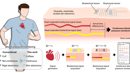 New bandage-like wearable monitor to enable continuous measurement of BP | New bandage-like wearable monitor to enable continuous measurement of BP New bandage-like wearable monitor to enable continuous measurement of BP | New bandage-like wearable monitor to enable continuous measurement of BP