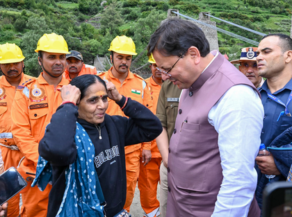Uttarakhand CM assures six months’ ration and financial aid to disaster-hit families | Uttarakhand CM assures six months’ ration and financial aid to disaster-hit families Uttarakhand CM assures six months’ ration and financial aid to disaster-hit families | Uttarakhand CM assures six months’ ration and financial aid to disaster-hit families