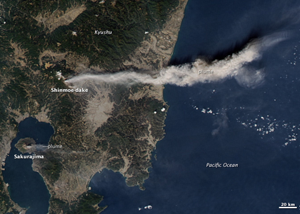 Japan's Shinmoedake volcano erupts, sending ash plume | Japan's Shinmoedake volcano erupts, sending ash plume Japan's Shinmoedake volcano erupts, sending ash plume | Japan's Shinmoedake volcano erupts, sending ash plume