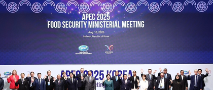 South Korea: APEC ministers adopt joint statement calling for efforts to enhance global food security | South Korea: APEC ministers adopt joint statement calling for efforts to enhance global food security