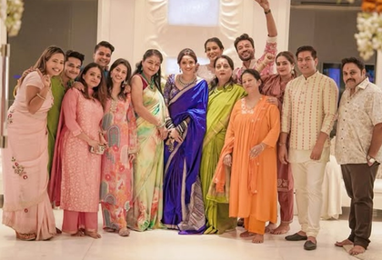 Ankita Lokhande & Vicky Jain celebrate Rakha Bhandhan with their 'Laughter Chef 2' family | Ankita Lokhande & Vicky Jain celebrate Rakha Bhandhan with their 'Laughter Chef 2' family Ankita Lokhande & Vicky Jain celebrate Rakha Bhandhan with their 'Laughter Chef 2' family | Ankita Lokhande & Vicky Jain celebrate Rakha Bhandhan with their 'Laughter Chef 2' family