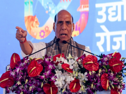 'None can stop India from becoming a leading power': Rajnath Singh rebukes Trump-led hostile trade tactics | 'None can stop India from becoming a leading power': Rajnath Singh rebukes Trump-led hostile trade tactics 'None can stop India from becoming a leading power': Rajnath Singh rebukes Trump-led hostile trade tactics | 'None can stop India from becoming a leading power': Rajnath Singh rebukes Trump-led hostile trade tactics
