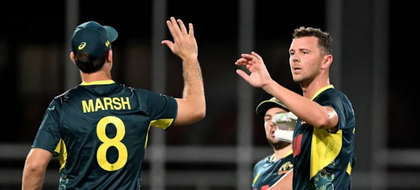 David and Hazlewood shine as Australia beat South Africa by 17 runs in T20I series opener | David and Hazlewood shine as Australia beat South Africa by 17 runs in T20I series opener David and Hazlewood shine as Australia beat South Africa by 17 runs in T20I series opener | David and Hazlewood shine as Australia beat South Africa by 17 runs in T20I series opener