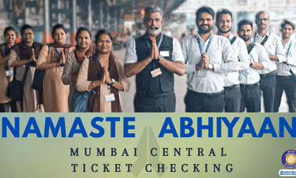NAMASTE Abhiyan: 5,200 ticketless travellers detected, Rs 13.5 lakh penalty collected | NAMASTE Abhiyan: 5,200 ticketless travellers detected, Rs 13.5 lakh penalty collected NAMASTE Abhiyan: 5,200 ticketless travellers detected, Rs 13.5 lakh penalty collected | NAMASTE Abhiyan: 5,200 ticketless travellers detected, Rs 13.5 lakh penalty collected