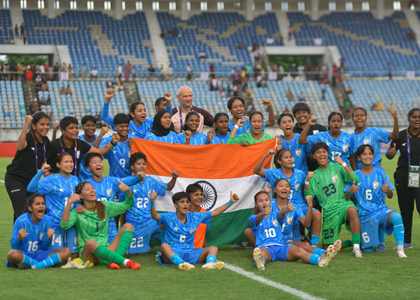 AIFF announces USD 25k reward for India U20 women’s team after Asian Cup qualification | AIFF announces USD 25k reward for India U20 women’s team after Asian Cup qualification AIFF announces USD 25k reward for India U20 women’s team after Asian Cup qualification | AIFF announces USD 25k reward for India U20 women’s team after Asian Cup qualification