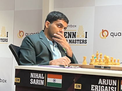Chennai Grand Masters 2025: Nihal Sarin upsets Arjun Erigaisi, undefeated Vincent Keymer extends lead on day 4 | Chennai Grand Masters 2025: Nihal Sarin upsets Arjun Erigaisi, undefeated Vincent Keymer extends lead on day 4 Chennai Grand Masters 2025: Nihal Sarin upsets Arjun Erigaisi, undefeated Vincent Keymer extends lead on day 4 | Chennai Grand Masters 2025: Nihal Sarin upsets Arjun Erigaisi, undefeated Vincent Keymer extends lead on day 4