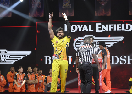 Pro Panja League: Stewe Thomas, Aabhas Rana shine on day 6 | Pro Panja League: Stewe Thomas, Aabhas Rana shine on day 6 Pro Panja League: Stewe Thomas, Aabhas Rana shine on day 6 | Pro Panja League: Stewe Thomas, Aabhas Rana shine on day 6