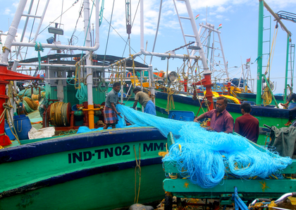 TN fishermen on indefinite strike in Rameswaram in protest against frequent arrests by Sri Lankan Navy | TN fishermen on indefinite strike in Rameswaram in protest against frequent arrests by Sri Lankan Navy