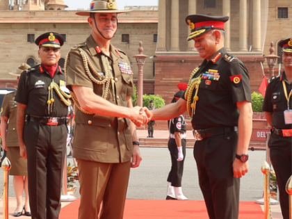 Australian Army Chief receives ceremonial guard of honour | Australian Army Chief receives ceremonial guard of honour