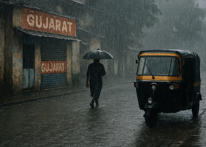 Gujarat records over 64 pc average rainfall; southern region witnesses over 68 pc | Gujarat records over 64 pc average rainfall; southern region witnesses over 68 pc
