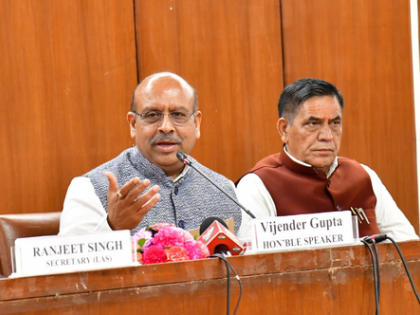 Delhi Assembly to host Speakers’ Conference on Aug 24-25: Vijender Gupta | Delhi Assembly to host Speakers’ Conference on Aug 24-25: Vijender Gupta