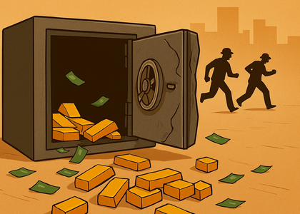 MP: Armed robbers flee with gold worth Rs 14 crore, Rs 5 lakh cash in Jabalpur bank heist | MP: Armed robbers flee with gold worth Rs 14 crore, Rs 5 lakh cash in Jabalpur bank heist MP: Armed robbers flee with gold worth Rs 14 crore, Rs 5 lakh cash in Jabalpur bank heist | MP: Armed robbers flee with gold worth Rs 14 crore, Rs 5 lakh cash in Jabalpur bank heist
