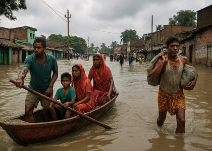 Bihar floods worsen: 12.58 lakh people affected, over 12 dead | Bihar floods worsen: 12.58 lakh people affected, over 12 dead