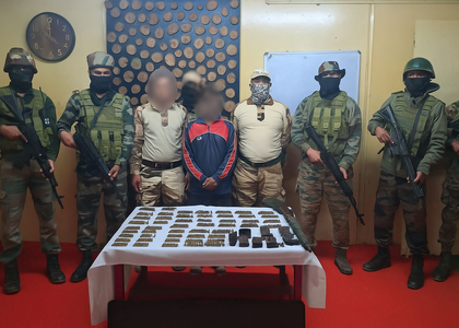 22 militants arrested, six arms recovered in separate operations in Manipur | 22 militants arrested, six arms recovered in separate operations in Manipur