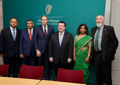Ireland's Deputy PM meets Indian community, condemns racist attacks | Ireland's Deputy PM meets Indian community, condemns racist attacks Ireland's Deputy PM meets Indian community, condemns racist attacks | Ireland's Deputy PM meets Indian community, condemns racist attacks