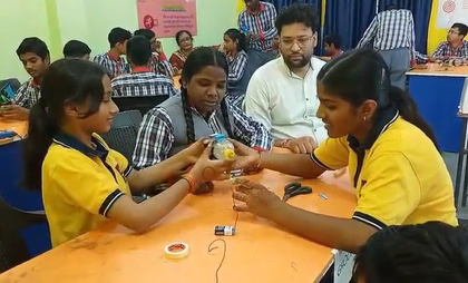 ‘Mega Tinkering Day’ inspires innovation in Jabalpur, students build DIY vacuum cleaner using ATL | ‘Mega Tinkering Day’ inspires innovation in Jabalpur, students build DIY vacuum cleaner using ATL ‘Mega Tinkering Day’ inspires innovation in Jabalpur, students build DIY vacuum cleaner using ATL | ‘Mega Tinkering Day’ inspires innovation in Jabalpur, students build DIY vacuum cleaner using ATL