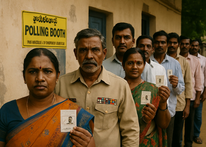 Over 70 pc polling in by-election for two ZPTC seats in Jagan’s constituency | Over 70 pc polling in by-election for two ZPTC seats in Jagan’s constituency Over 70 pc polling in by-election for two ZPTC seats in Jagan’s constituency | Over 70 pc polling in by-election for two ZPTC seats in Jagan’s constituency