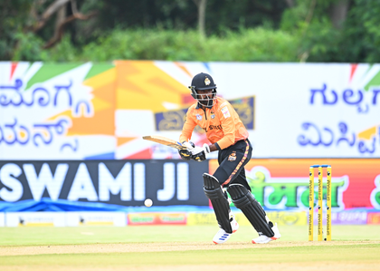 Maharaja Trophy: Mohammad Taha’s blistering ton ensures a commanding 29-run win for Hubli Tigers | Maharaja Trophy: Mohammad Taha’s blistering ton ensures a commanding 29-run win for Hubli Tigers Maharaja Trophy: Mohammad Taha’s blistering ton ensures a commanding 29-run win for Hubli Tigers | Maharaja Trophy: Mohammad Taha’s blistering ton ensures a commanding 29-run win for Hubli Tigers