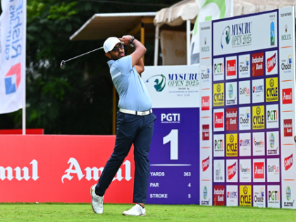 Mysuru Open golf: Sandhu fires 65 to maintain one-shot lead after Round 2 | Mysuru Open golf: Sandhu fires 65 to maintain one-shot lead after Round 2
