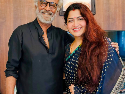 You are 'The Superstar' of the world, says actress Khushbu to Rajinikanth | You are 'The Superstar' of the world, says actress Khushbu to Rajinikanth
