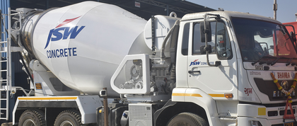 JSW Cement shares close 5 pc lower on market debut | JSW Cement shares close 5 pc lower on market debut
