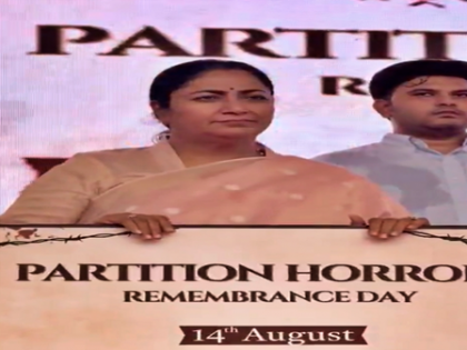 Delhi CM joins silent march on Partition Horrors Remembrance Day | Delhi CM joins silent march on Partition Horrors Remembrance Day
