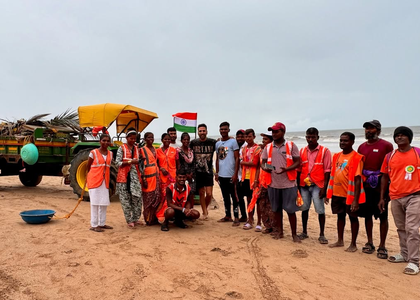 Akshay meets ‘real-life heroes keeping beaches clean’ while playing beachside volleyball | Akshay meets ‘real-life heroes keeping beaches clean’ while playing beachside volleyball